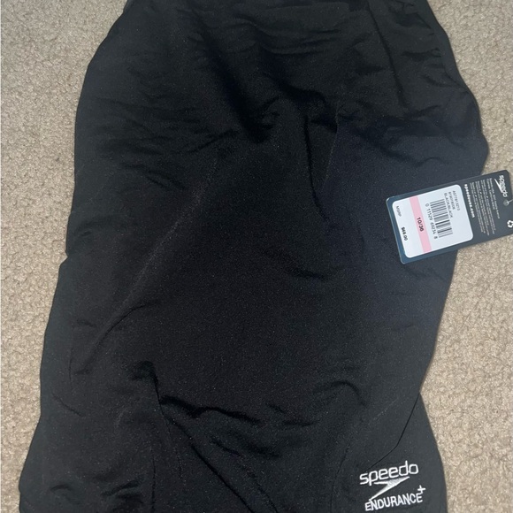 Speedo Women's Swimsuit One Piece Endurance+ Flyback, Black, Size 10/36 - Picture 2 of 13